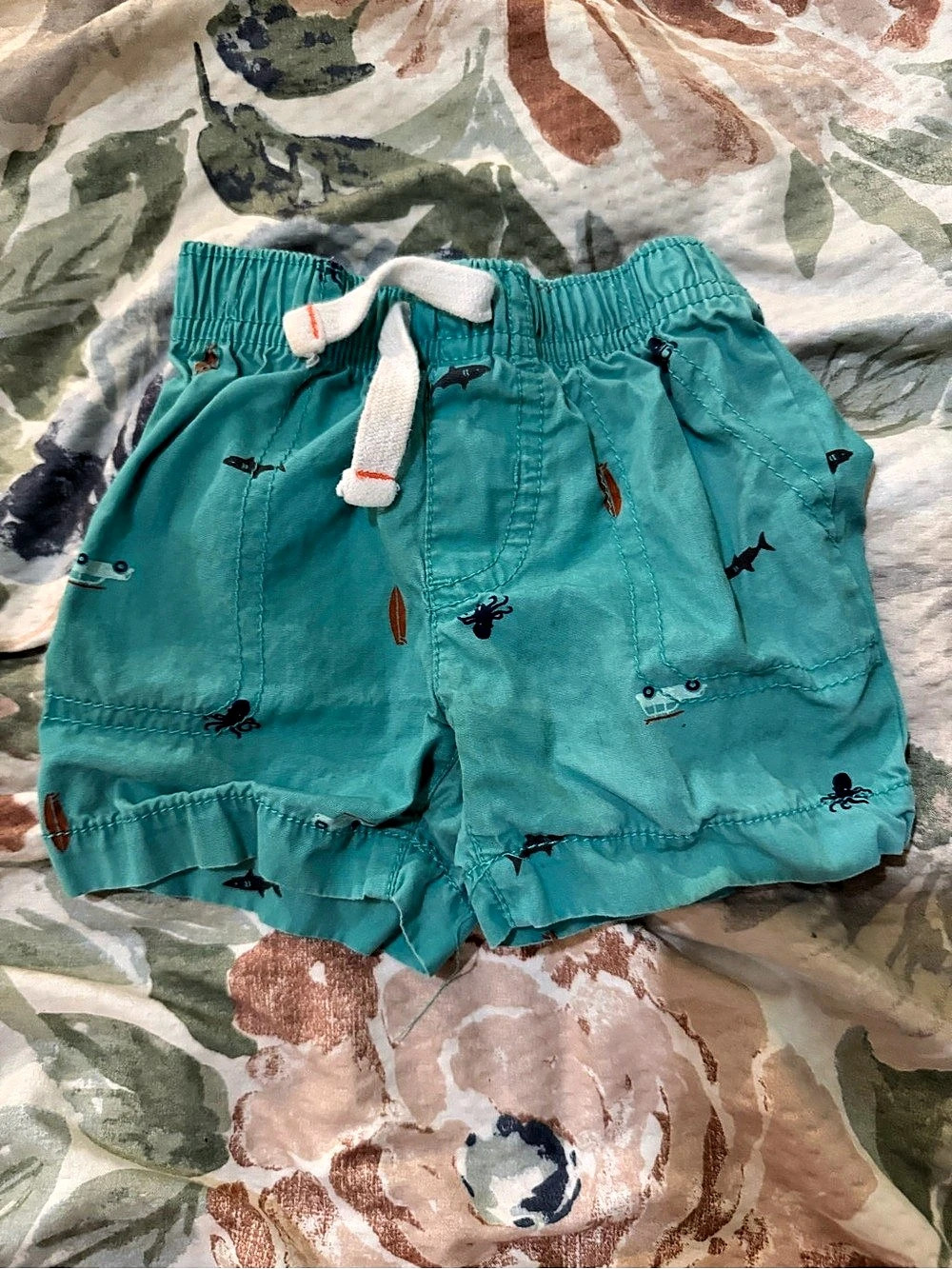Carter's Baby Shorts in Blue Size 6M Like New